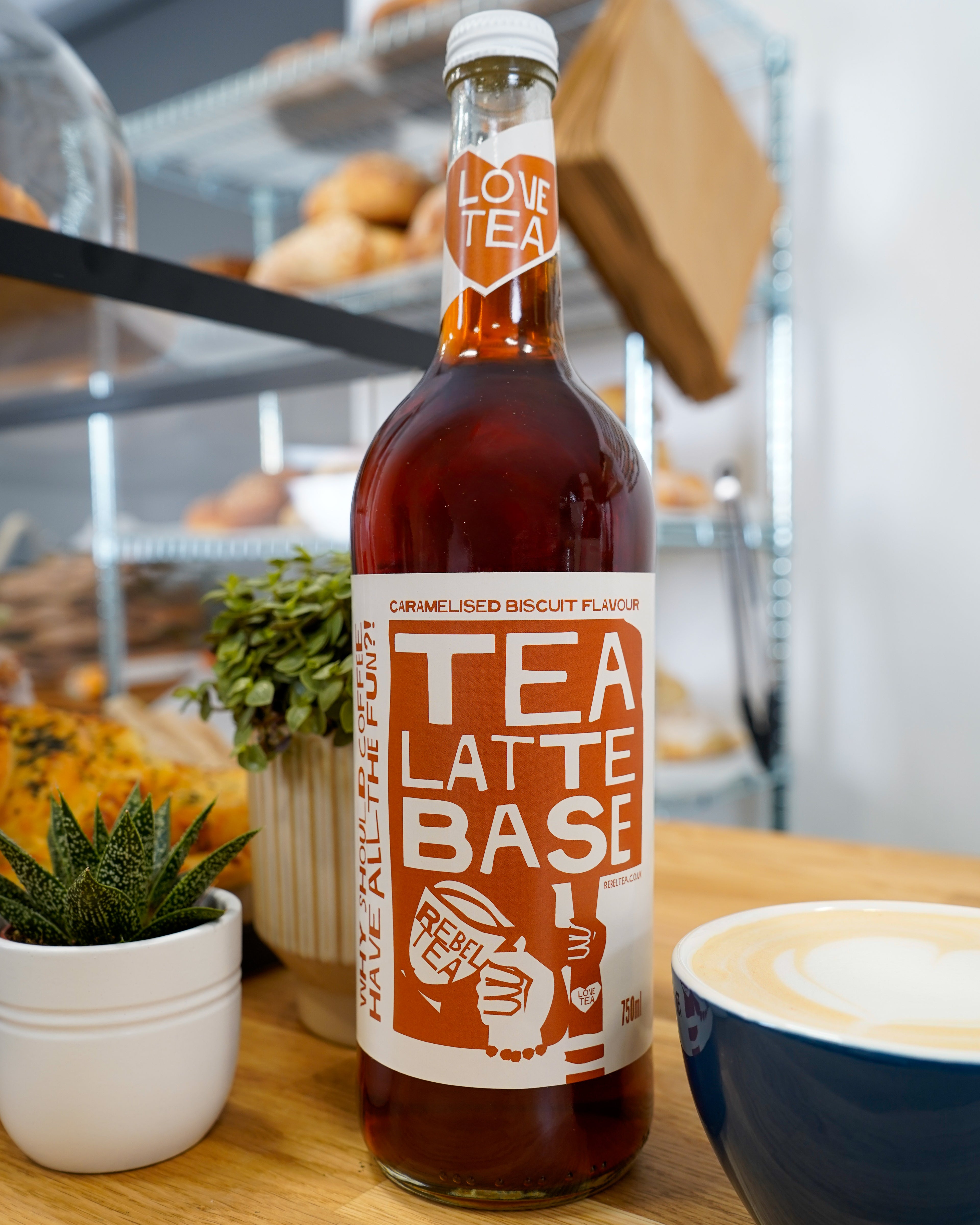 Caramelised Biscuit Tea Latte Base